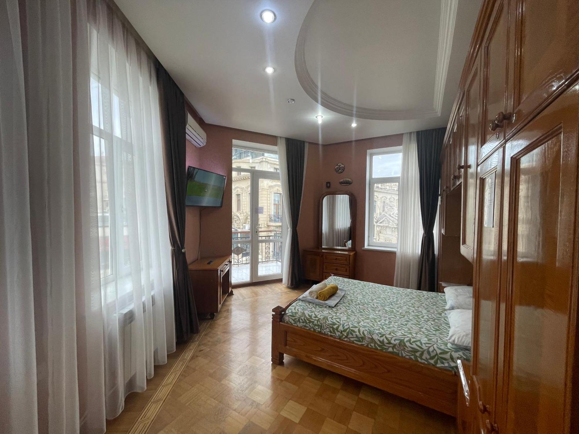 Fountain Square-Balconies In Old Town Apartment Baku Bagian luar foto